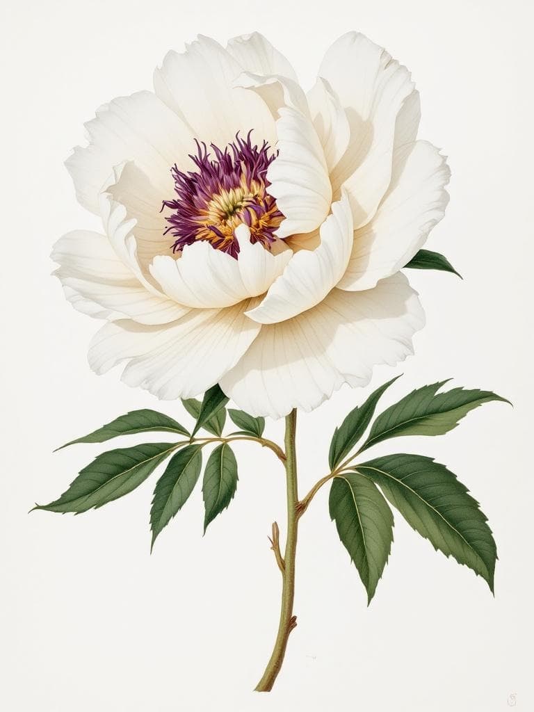 Пион 'Cora Louise'