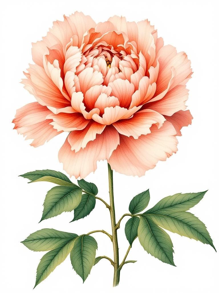 Пион 'Coral Sunset'