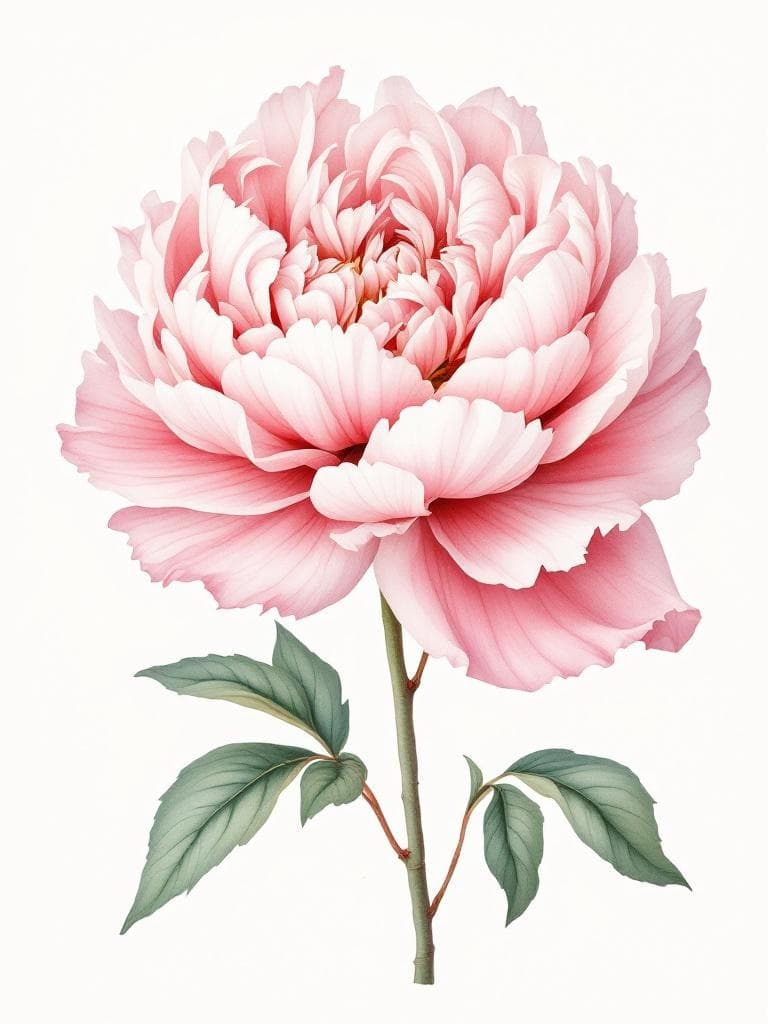Пион 'Sarah Bernhardt'